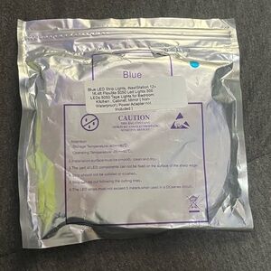 Blue LED Strip Lights 16.4Ft Read description